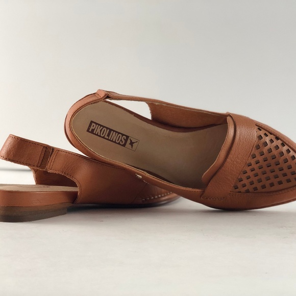 Pikolinos Caleta Perforated Slingback Flat - Picture 8 of 8